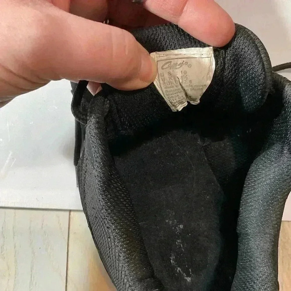 Capezio Unisex DS24 Dance Sneakers Black size 10 - Picture 8 of 8